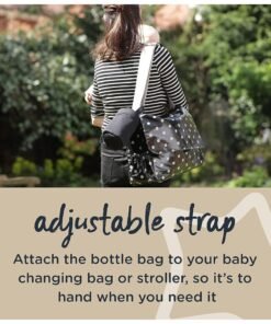 Alternative view of tommee tippee Insulated Bottle Carriers 2-Pack | Portable Thermal Holders for On-the-Go Feeding | Fits Diaper Bag or Stroller