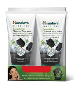 Himalaya Detoxifying Charcoal Face Wash Help Remove Dirt And Purify The Skin 2 x 150ml