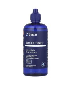 Trace Minerals Sport 40000 Volts Liquid  Electrolyte Concentrate Drops 8 Fl Oz 237 Ml