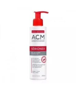 ACM Laboratoire dermatologique Sebionex Cleansing Gel, 200ml – Gentle Face Wash for Oily & Acne-Prone Skin