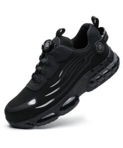 SLIMTA® S804 Steel Toe Safety Shoes for Men & Women, Lightweight Breathable Non-Slip Puncture-Resistant Work Sneakers