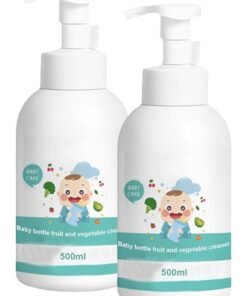 Splendors 500ml*2 Baby Bottle Cleanser Toy Cleanser Instant Foaming Soap Baby Feeding Bottle Cleanser Hypoallergenic Soap Baby-safe Easy-to-clean