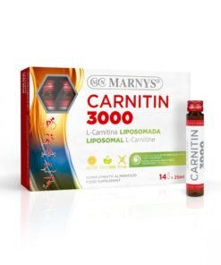 Marnys Carnitin 3000 mg - Fat Burner - Weight Loss Support -  Muscle Recovery - Boosts Physical Performance & Metabolism - Enhanced Absorption - liposomal liquid Prolonged Effect -14 Drinkable Vials