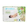 PureBorn Organic Baby Tape Style Diapers Size-2 3-6 kg Sunflower Print 128 Diapers