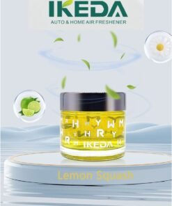 IKEDA Car Air Purifier | Non-electric | Strong and Long Fragrance Perfume Air Freshener with Lemon smell Car Accessories for Car Home Office Van by Ikeda, 24/7 Air Purification