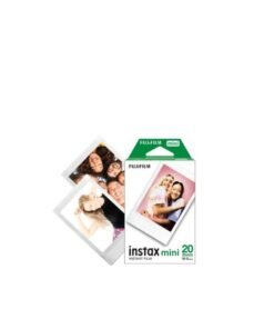 FUJIFILM Instax Mini Instant Film Pack Of 2 x 10 Sheets White