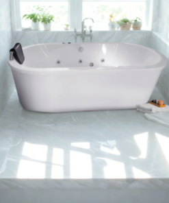 Onyx Acrylic Freestanding Jacuzzi Bathtub – Glossy Finish | 190 × 90 cm, 180 × 80 cm, 175 × 80 cm