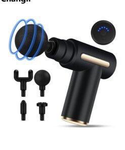 Changli Percussion Deep Tissues Muscle Massager Gun, Massage Gun, With 6 Speeds Massage Device Super Quiet Portable Electric Handheld Body Massager For Back Neck Pain Relief