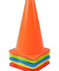 10-Piece Sport Training Traffic Cone Set 5.3 x 9inch 5.3 x 9inch