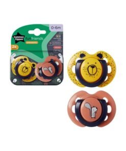 Alternative view of tommee tippee Fun Friends Soother, Pack of 2, 0-6 Months - Assorted
