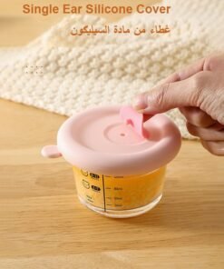 Jourvent 3 PCS Square Baby Food Containers, Reusable Infant Food Storage Jars, Small Snack Container with Lids for Infant & Babies, Microwave & Dishwasher Friendly - Image 4