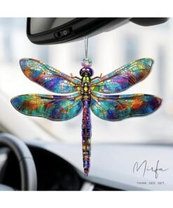 MIRFA Dragonfly Acrylic Car Pendant Ornament