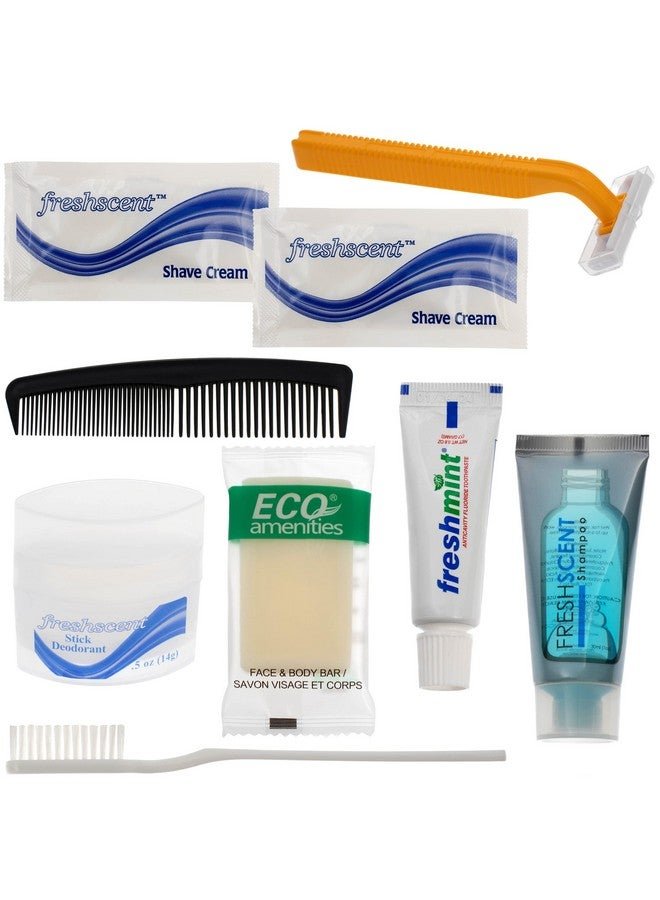Moda West 24 Kitsbulk Case Of Wholesale Deluxe Toiletries For Men Women Travel Charity