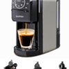 BOMIDI 3-in-1 Capsule Coffee Machine – Compatible with Nespresso, Dolce Gusto, and Ground Coffee – 20 Bar High-Pressure Espresso Maker with Touch Control Panel, Self-Cleaning Function, LED Indicators, 700ML Removable Water Tank – CM01