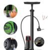 GROIC Bike Pump with Gauge - Portable Bicycle Tire Pump - 160 PSI Bike Air Pump，Multi-function Air Pump for Basketball/Football/Motorcycles/Car