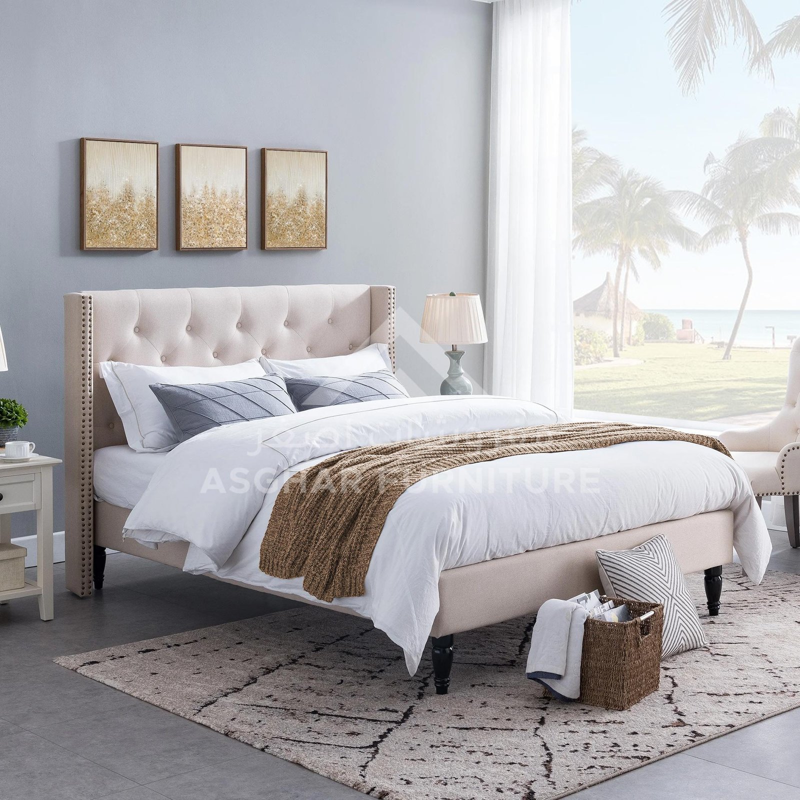 Ashton Upholstered Bed