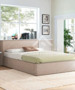 Aura minimalist upholstered bed