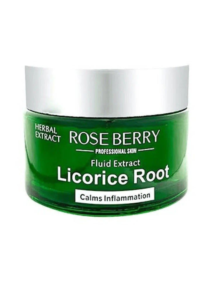 ROSE BERRY Fluid Extract Licorice Root Skin Toning Cream 50 g