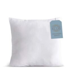Hotel Linen Klub 1-Piece Cushion Filler 45x45 cm – 350 Grams Filling – Soft & Fluffy Insert with Non-Woven Outer Fabric – Ideal for Sofa, Chair & Decorative Use Microfiber White 45x45cm