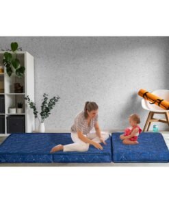 Alternative view of COMFY BLUE LUXURY COLLECTION 180 X 90 X 7CM MEDICATED FOLDING PREMIUM MATTRESS