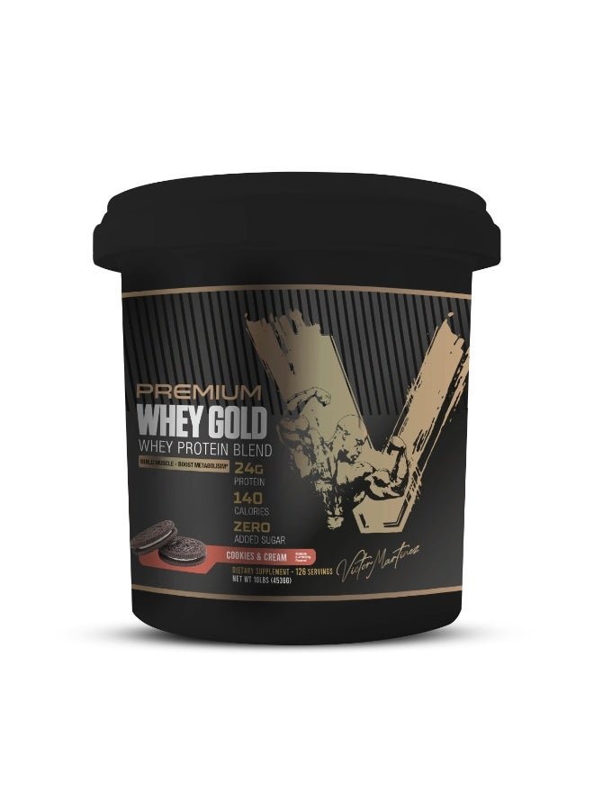 Victor Martinez Premium Whey Gold Cookies & Cream 10Lb
