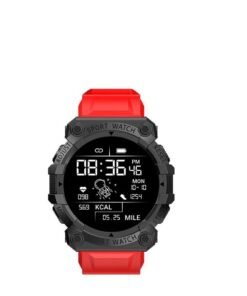 AROAQ Smart Watch, Red Large Display Bluetooth Calling Rugged Smartwatch,  Ip68 Touchscreen Fitness Smart Watch For Ios And Android