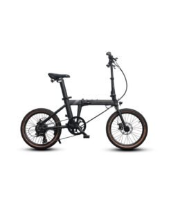 DAHON E-Hemingway 20" Electric Folding Bike, Black | 9-Speed, 250W Hub Motor, 360Wh Battery