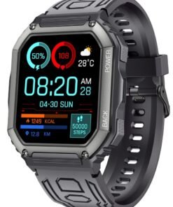 Max & Max Smart Watch for Men & Women – Adventure Bluetooth Calling Fitness Tracker | Heart Rate, Blood Pressure, Sports & Gym Activity Watch, Water Resistant