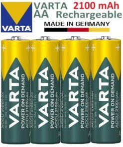 VARTA AA Rechargeable 4 pcs Ni-Mh battery  ACCU 2100 mAh