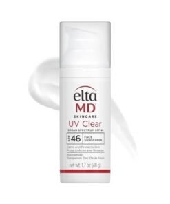 EltaMD UV Clear Face Sunscreen SPF 46, Oil Free Sunscreen with Zinc Oxide, Dermatologist Recommended Sunscreen