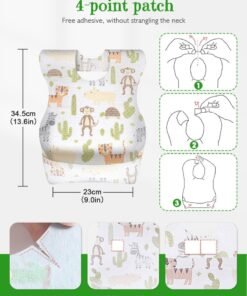 URbazaar 40-Pcs Disposable Baby Bibs for Feeding Drooling – Travel Bibs for Baby  Absorbent + Leakproof Disposable Bibs Baby