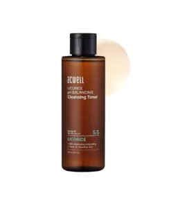 ACWELL Licorice pH Balancing Cleansing Toner 5.1 fl.oz. - PH5.5 Hydrating Makeup Cleansing Astringent - Skin Clearing, Reduce Pigmentation, Acne and Dark Spots