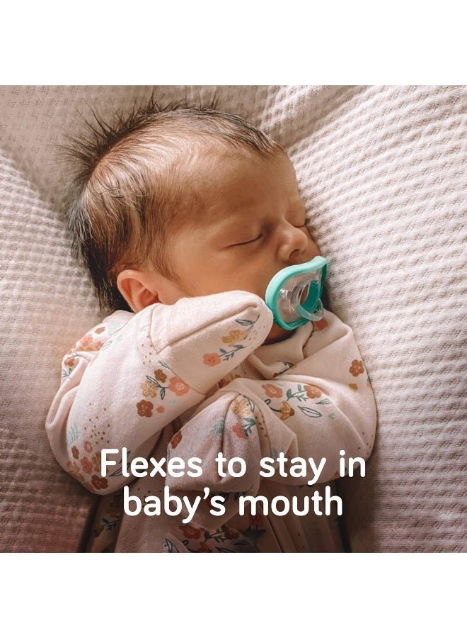 NANOBÉBÉ Nanobebe - Flexy Pacifier Twin-Pack 0-3m - Gray - Image 3