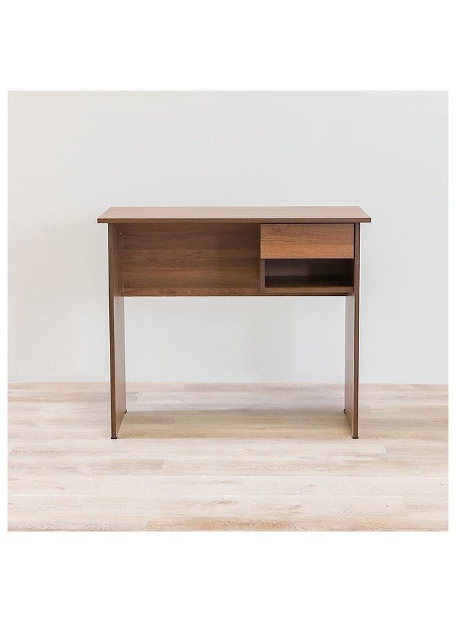 DANUBE HOME Maura Computer Table Office Desk Workstation Modern PC Laptop Gaming Table Wooden Study Table For Home Office L 90 x W 45 x H 75 cm Columbia - Image 2