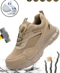 9KSAFETYJB Mens Work Safety Shoes Indestructible Steel Toe Cap Sneakers (42 EUR)