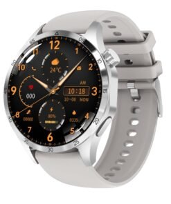 AROAQ GT 4 Pro Smart Watch, 300mah Large Capacity Battery Bluetooth Wireless Charging Smart Watch, IP68 Waterproof 1.53" Large Display Smart Business Watch With Heart Rate Blood Pressure Monitor, (Grey)