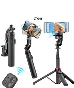 CiYatt AI Face Tracking Gimbal Stablizer Extra-long Multifunctional Stable Tripod Selfie Stick 1.338M
