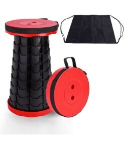 ELTRAZONE Folding Stools for Adults Portable, Lightweight Portable Stool, Retractable Telescopic Seat for Children,Upgraded Small and Lightweight Expandable Stool for Outdoor Fishing Barbecue Travel