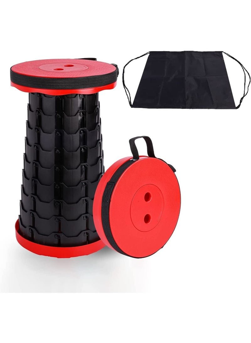 ELTRAZONE Folding Stools for Adults Portable, Lightweight Portable Stool, Retractable Telescopic Seat for Children,Upgraded Small and Lightweight Expandable Stool for Outdoor Fishing Barbecue Travel