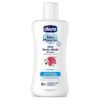 Chicco Baby Moments Mild Body Wash - Protect, 200Ml |With Chamomile & Geranium|No Tears Formula With Natural Ingredients For Moisturized Skin|Phenoxyethanol, Parabens & Lauryl Sulphates Free