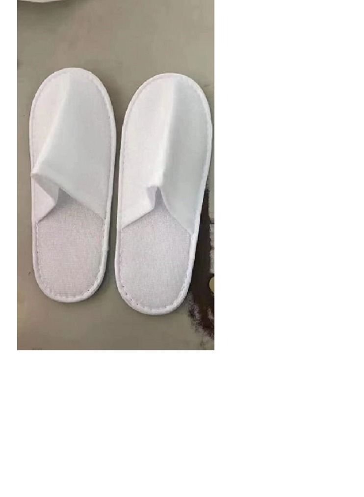 GARAMI Spa Bath Hotel Slippers Closed Toe + Durable Non Slip Sole For Men & Women Unisex - Travel Hotel & Guest Amenities Toiletries (Edition : 24 pairs)