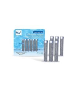 Blu NMC Refill Cartridge for Handheld Blu Ionic Shower Filter - Nano Molecular Cluster technology - Combo Pack (6 units Value Pack)
