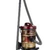 HITACHI Drum Vacuum Cleaner 2100 Watts, 18 Liters Tank Dust Capacity With 7.8M Extra Long Power Code, Removable & Washable Filter, Rug-Floor Nozzle, Best For Home, Office & Mosque 18 L 2100 W CV950F 24CBS WR Wine Red
