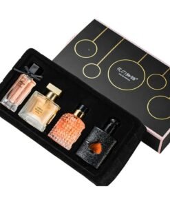 ZUNYSHA Perfume Gift Set For Women, 4 Pcs Perfume Set Valentine Gift for Her, Long-Lasting Fresh Floral Aromatic Fragrance, Ladies Perfume Set For Dating, Birthday, Gift To Girlfriend, Eau de Parfum For Women