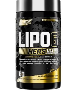 Nutrex Research Lipo 6 Black Hers Ultra Concentrate 60 Count