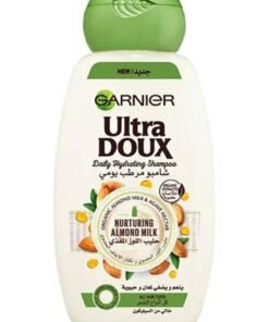garnier Ultra Doux Nurturing Almond Milk Shampoo, 400ml White