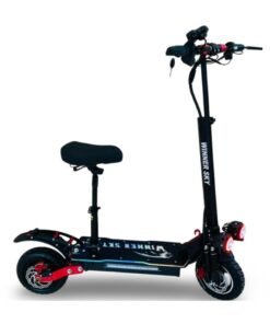 Winner Sky 2200W 48V Electric Scooter with Bluetooth Connectivity Power and Connectivity On the Go Black