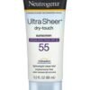 Neutrogena Ultra Sheer Dry-Touch Sunscreen Broad Spectrum SPF 55 3Fluid Ounce