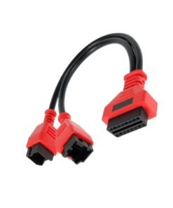 Autel OBD2 Adapter for Chrysler 12+8 Programming Cable Connector  Bypass Gateway Protocol Cable Maxisys MS906 Ms906S Ms906BT Ms906 Pro Ms906 Pro-Ts Mk908 Pro II Ms909 Ms919 Ultra Ultra EV