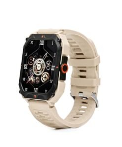AROAQ K55 Pro Smart Watch, Brown Multifunctional Sports Watch, Ip68 Waterproof Health Watch, Bluetooth Calling Smartwatches For Men And Women